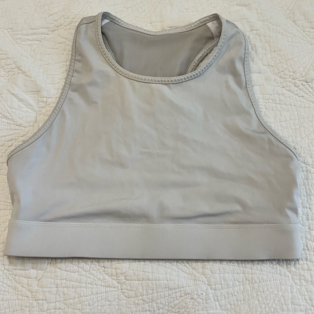 Lululemon Athletica Light Gray Sports Bra